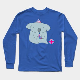 Birthday Koala Long Sleeve T-Shirt